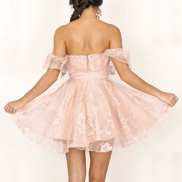 ON HOLD ‘Periwinkle' Dress In Dusty Rose! - Picture 5 of 7